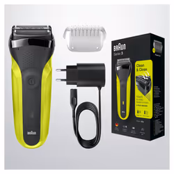 Braun Series 3 81702940 rasoir pour homme Rasoir à grille Tondeuse Noir, Vert - Vue supplémentaire 6