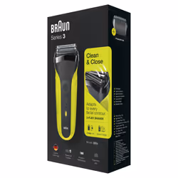 Braun Series 3 81702940 rasoir pour homme Rasoir à grille Tondeuse Noir, Vert - Vue supplémentaire 7