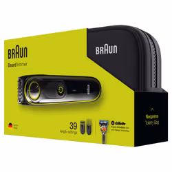 Braun 81703319 tondeuse à barbe AC/Batterie 39 2 cm Noir, Vert - Vue supplémentaire 3