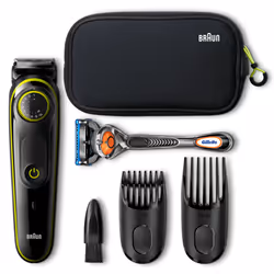 Braun 81703319 tondeuse à barbe AC/Batterie 39 2 cm Noir, Vert - Vue supplémentaire 6