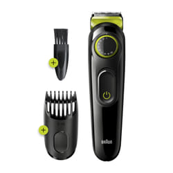 Braun BeardTrimmer 81704979 tondeuse à barbe Batterie 20 1 cm Vert