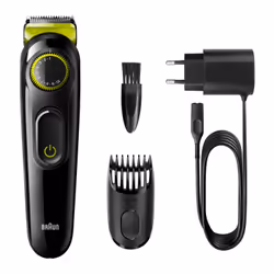 Braun BeardTrimmer 81704979 tondeuse à barbe Batterie 20 1 cm Vert