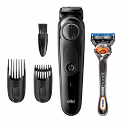 Braun BT3242, Lavable, Batterie, Noir