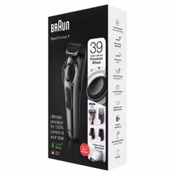 Braun BeardTrimmer BT7220 AC/Batterie 39 2 cm Noir, Gris - Vue supplémentaire 9
