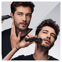 Braun All-in-one MGK3220 tondeuse à barbe Batterie 13 2,1 cm Noir