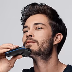Braun BT3240 tondeuse à barbe Batterie 39 2 cm Mouillé & sec Noir, Bleu - Vue supplémentaire 4