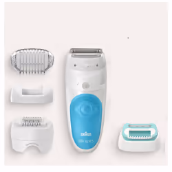 Braun Silk-épil 5 81706331 épilateur 28 pince(s) Blanc, Turquoise