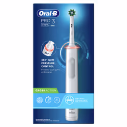 Oral-B PRO 80332091 brosse à dents électrique Adulte Gris, Blanc