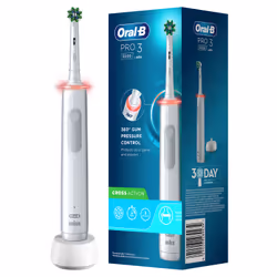 Oral-B PRO 80332091 brosse à dents électrique Adulte Gris, Blanc