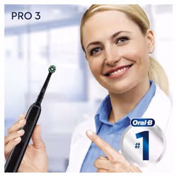Oral-B PRO 80332092 brosse à dents électrique Adulte Noir - Vue supplémentaire 7