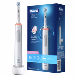 Oral-B 80332158 brosse à dents électrique Adulte Gris, Blanc