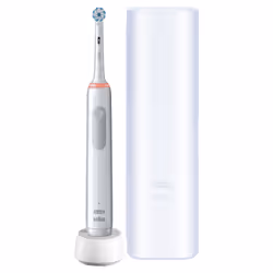 Oral-B Pro 3 3500, Adulte, Soin quotidien, Sensible, Blanchiment, Blanc, 2 min, Allemagne, Batterie