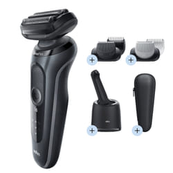 Braun Series 6 60-N7650cc Rasoir à grille Tondeuse Gris