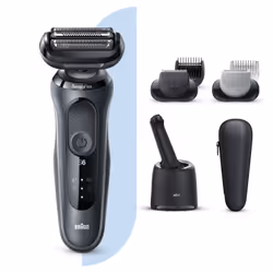 Braun Series 6 60-N7650cc Rasoir à grille Tondeuse Gris