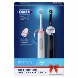 Oral-B Pro 3 3900 Adulte Brosse à dents rotative Noir, Blanc - Vue supplémentaire 4