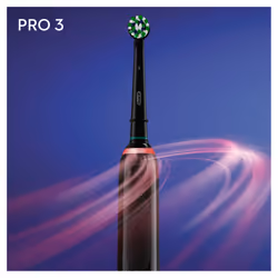 Oral-B Pro 3 3900 Adulte Brosse à dents rotative Noir, Blanc - Vue supplémentaire 6