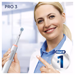 Oral-B Pro 3 3900 Adulte Brosse à dents rotative Noir, Blanc - Vue supplémentaire 8