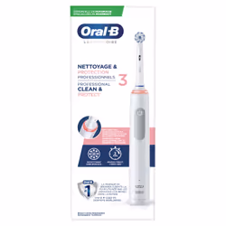 Oral-B Professional Cleaning & Protection 80332543, Adulte, Brosse à dents rotative, Soin quotidien, Sensible, Blanchimen ...