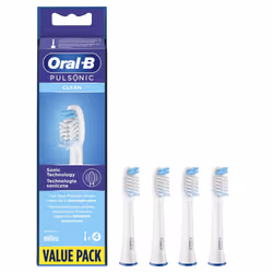Oral-B Pulsonic Clean 4 pièce(s) Blanc