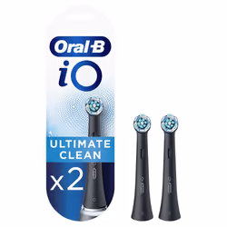 Oral-B iO Ultimate Clean 80335625, 2 pièce(s), Noir, 3 mois, Allemagne, Oral-B, 16 g