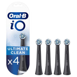 Oral-B iO Ultimate Clean 80335628 tête de brosses 4 pièce(s) Noir