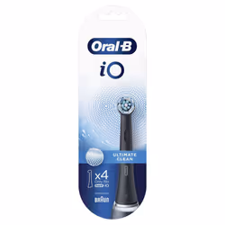 Oral-B iO Ultimate Clean 80335628 tête de brosses 4 pièce(s) Noir