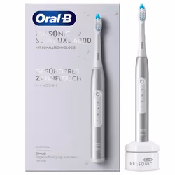 Oral-B Pulsonic Slim Luxe 4000 Adulte Brosse à dents à ultrasons Platine