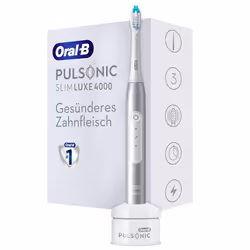 Oral-B Pulsonic Slim Luxe 4000 Adulte Brosse à dents à ultrasons Platine