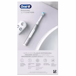 Oral-B Pulsonic Slim Luxe 4000 Adulte Brosse à dents à ultrasons Platine - Vue supplémentaire 5