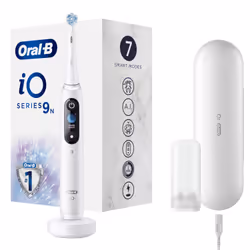 Oral-B iO Series 9n Adulte Brosse à dents vibrante Blanc - Vue supplémentaire 4