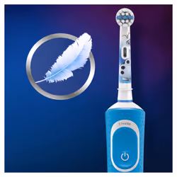Oral-B Kids Frozen II Enfant Brosse à dents rotative Bleu, Blanc