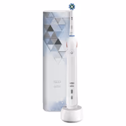 Oral-B 80337283 brosse à dents électrique Adulte Brosse à dents rotative oscillante Blanc
