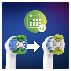 Oral-B 80338432 tête de brosses 4 pièce(s) Bleu, Vert, Blanc - Vue supplémentaire 4