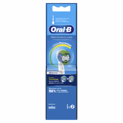 Oral-B Precision Clean Brossette Avec Technologie CleanMaximiser, Lot de 2