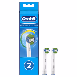 Oral-B Precision Clean Brossette Avec Technologie CleanMaximiser, Lot de 2