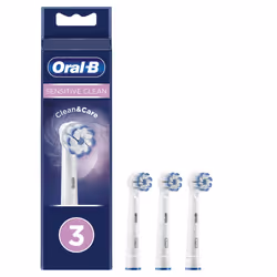 Oral-B Sensitive Clean 80338478, 3 pièce(s), Blanc, Hongrie, Oral-B, 16,35 g, 18 mm