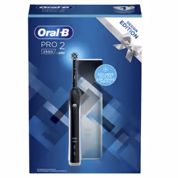 Oral-B PRO 2 2500 Adulte Brosse à dents rotative Noir, Blanc