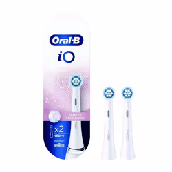 Oral-B iO Gentle cleaning, 2 pièce(s), Blanc, Allemagne, Oral-B, iO, 74 mm