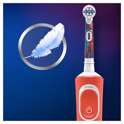 Oral-B 80339051 brosse à dents électrique Enfant Brosse à dents vibrante Rouge - Vue supplémentaire 4