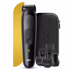 Braun All-in-one 81728159 tondeuse à barbe AC/Batterie 2,1 cm Noir