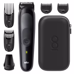 Braun All-in-one 81728159 tondeuse à barbe AC/Batterie 2,1 cm Noir