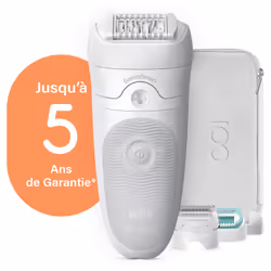 Braun Silk-épil 5 81728163 épilateur Blanc - Vue supplémentaire 4