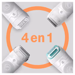 Braun Silk-épil 5 81728163 épilateur Blanc - Vue supplémentaire 6