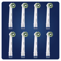 Oral-B CrossAction 80339341 tête de brosses 8 pièce(s) Bleu, Vert, Blanc - Vue supplémentaire 10