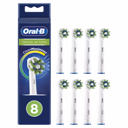 Oral-B CrossAction 80339341 tête de brosses 8 pièce(s) Bleu, Vert, Blanc - Vue supplémentaire 4