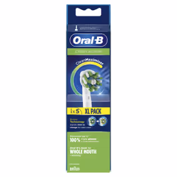 Oral-B CrossAction 80339342 tête de brosses 5 pièce(s) Bleu, Blanc - Vue supplémentaire 4