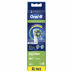 Oral-B CrossAction 80339345 tête de brosses 6 pièce(s) Bleu, Vert, Blanc