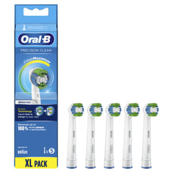 Oral-B Precision Clean Clean Maximiser Brush Heads 5 pièce(s) Bleu, Blanc