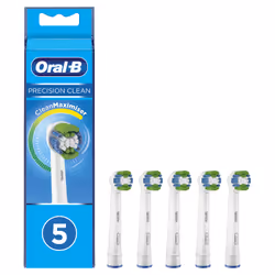 Oral-B Precision Clean Clean Maximiser Brush Heads 5 pièce(s) Bleu, Blanc