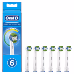 Oral-B Precision Clean 80339356 tête de brosses 6 pièce(s) Bleu, Blanc